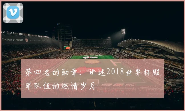 第四名的勋章：讲述2018世界杯殿军队伍的燃情岁月